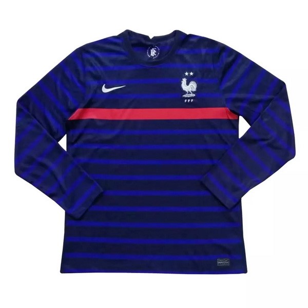 Camiseta Francia Replica Primera Ropa ML 2020 Azul